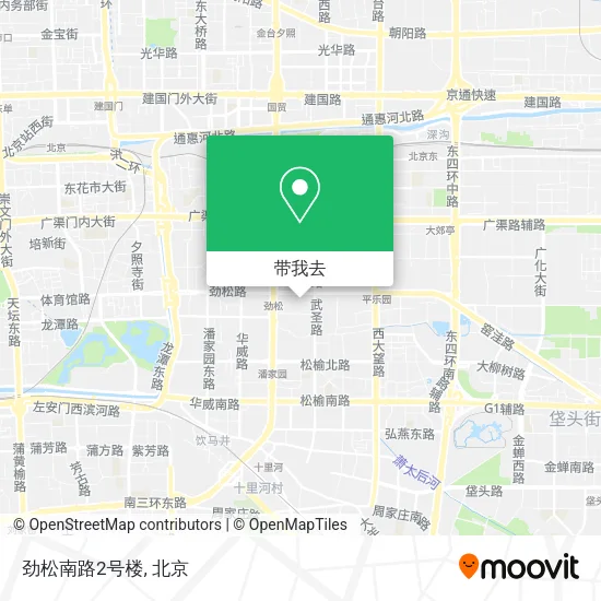 劲松南路2号楼地图