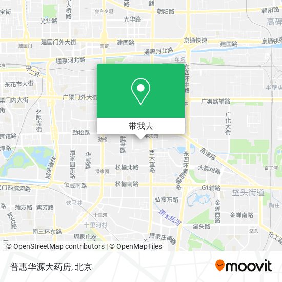 普惠华源大药房地图