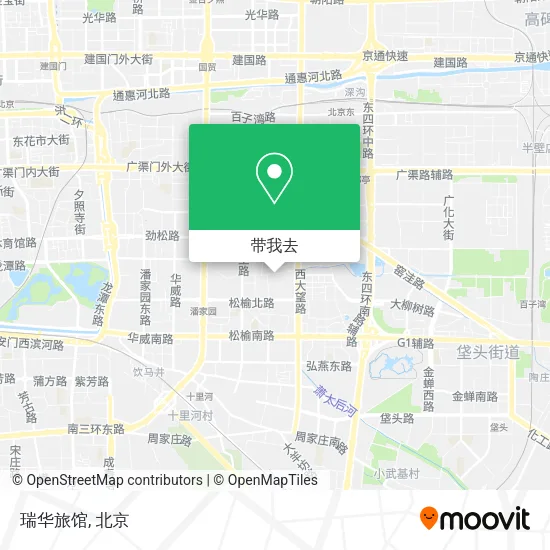 瑞华旅馆地图