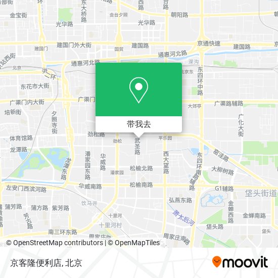 京客隆便利店地图