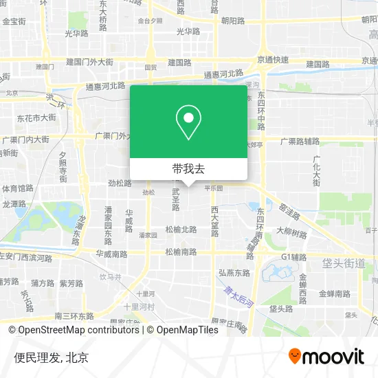 便民理发地图