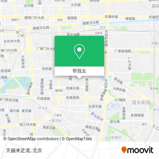 天赐来足道地图