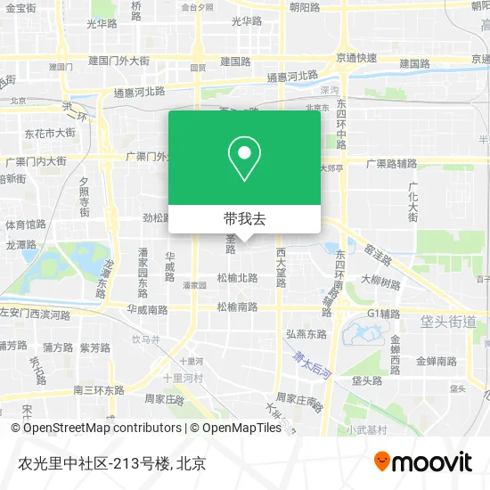 农光里中社区-213号楼地图