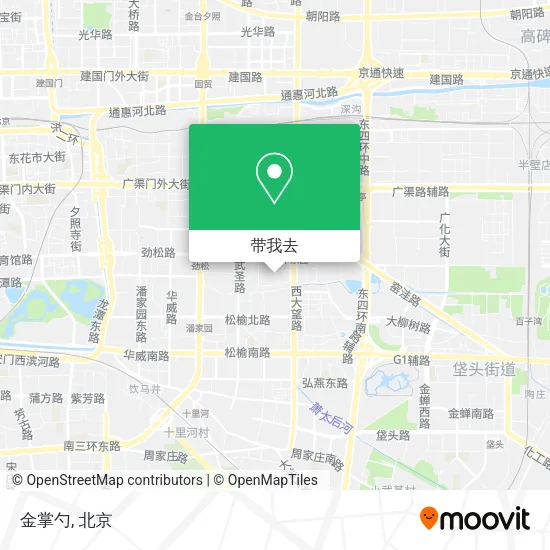 金掌勺地图