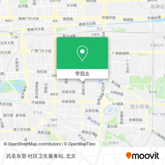 武圣东里-社区卫生服务站地图