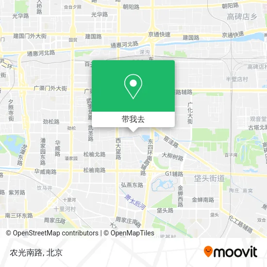 农光南路地图