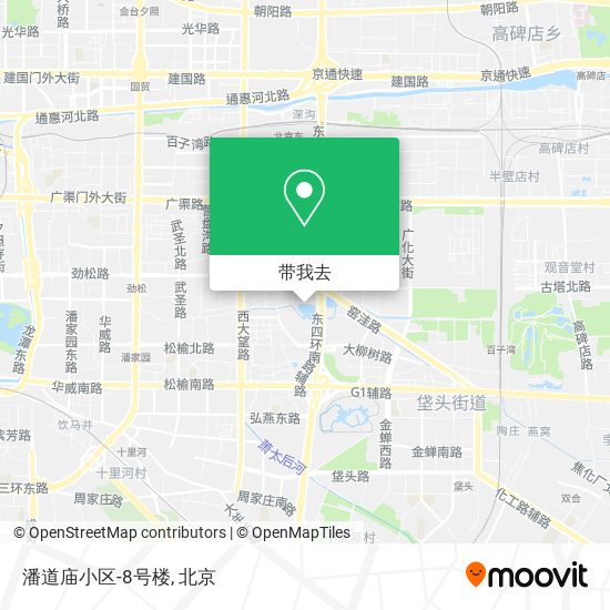潘道庙小区-8号楼地图