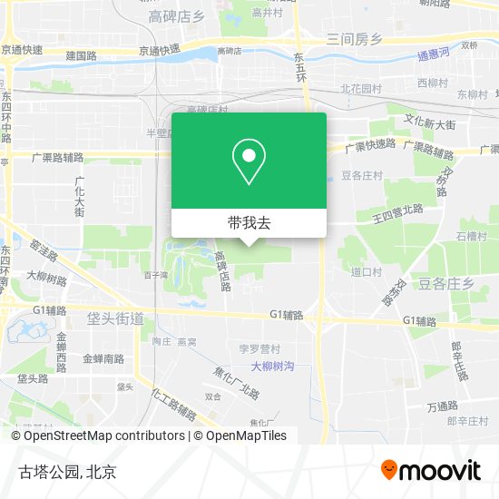 古塔公园地图