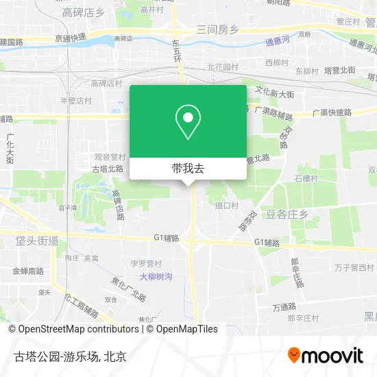 古塔公园-游乐场地图