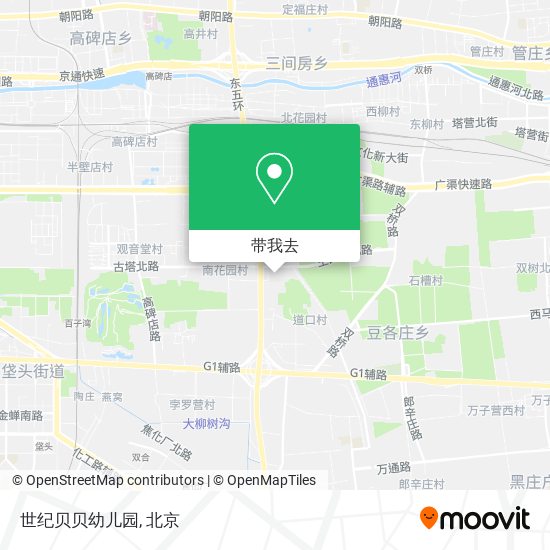 世纪贝贝幼儿园地图