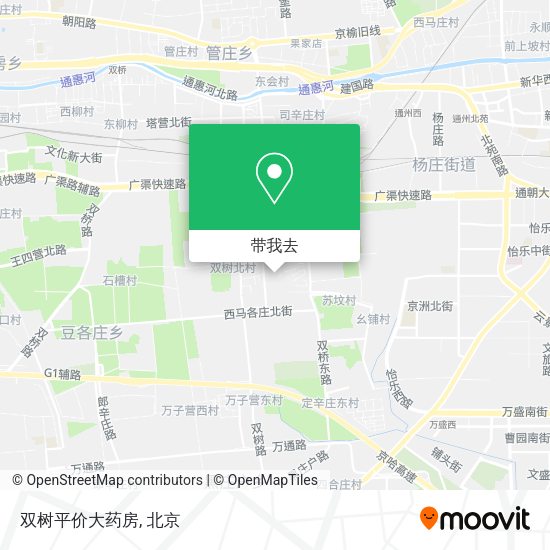 双树平价大药房地图