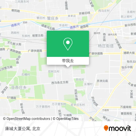 康城大厦公寓地图