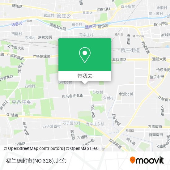 福兰德超市(NO.328)地图