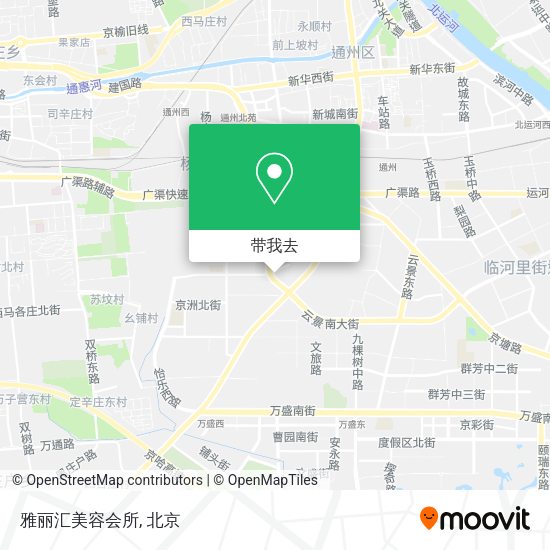 雅丽汇美容会所地图
