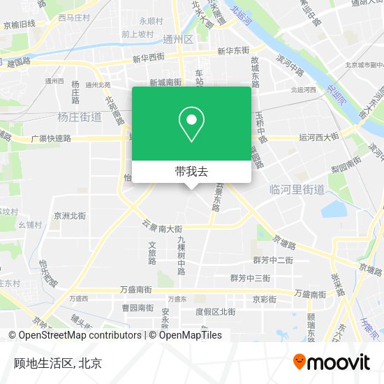 顾地生活区地图