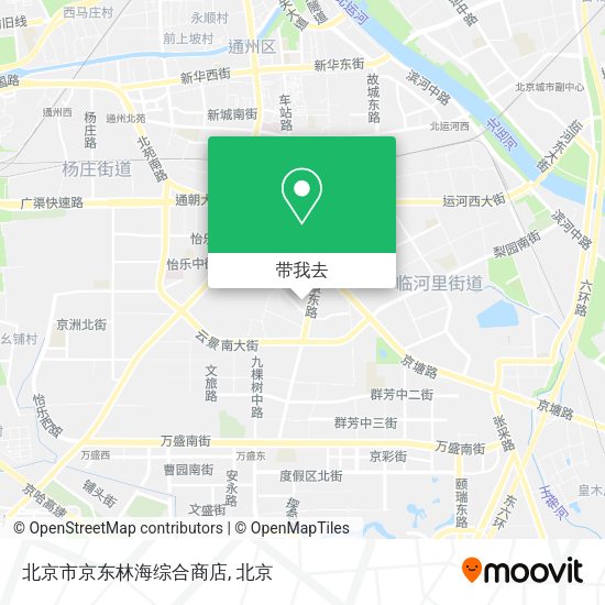 北京市京东林海综合商店地图