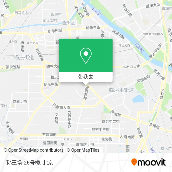 孙王场-26号楼地图