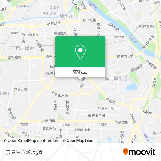云景里市场地图