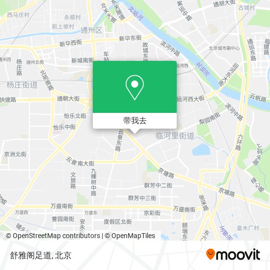 舒雅阁足道地图