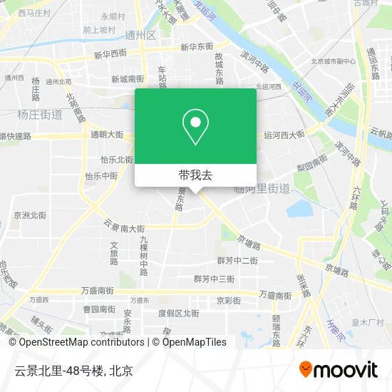 云景北里-48号楼地图