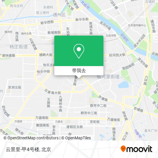 云景里-甲4号楼地图