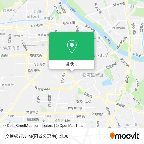 交通银行ATM(园景公寓南)地图