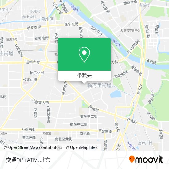 交通银行ATM地图