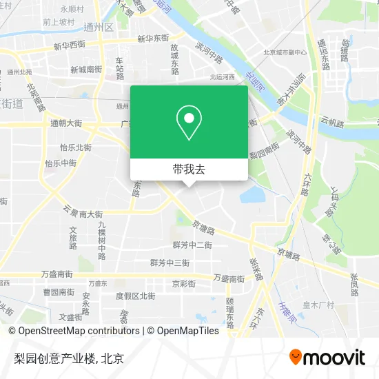 梨园创意产业楼地图