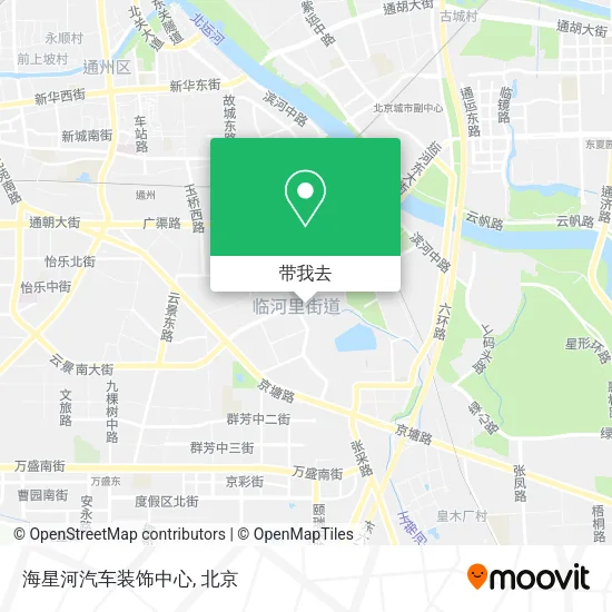 海星河汽车装饰中心地图