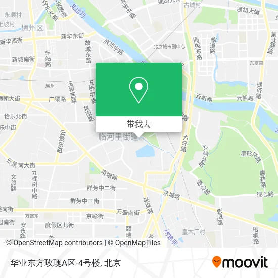 华业东方玫瑰A区-4号楼地图