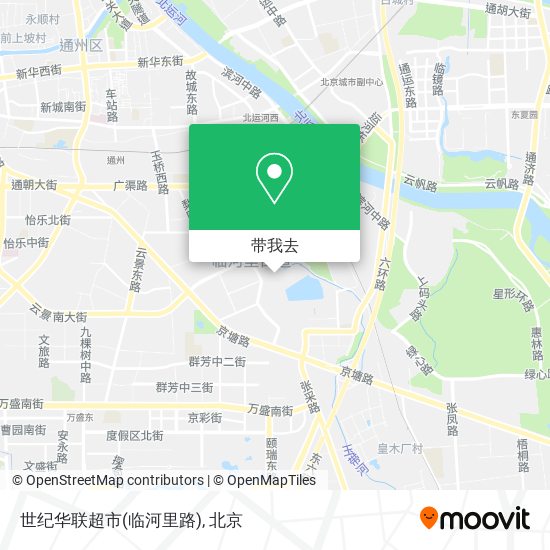 世纪华联超市(临河里路)地图