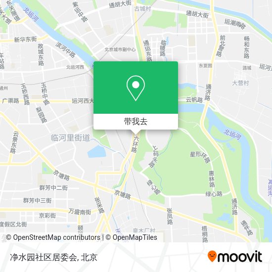 净水园社区居委会地图
