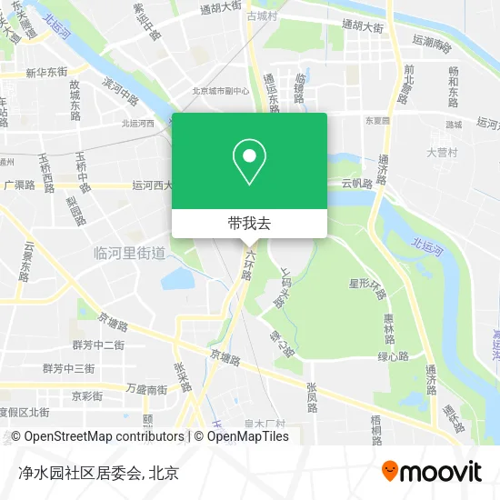 净水园社区居委会地图