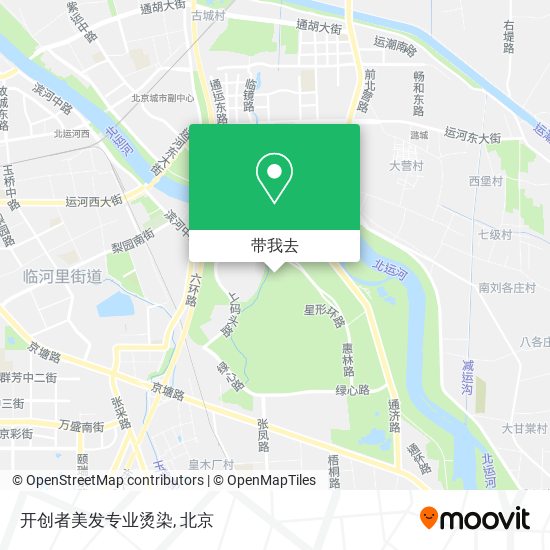 开创者美发专业烫染地图