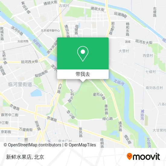 新鲜水果店地图