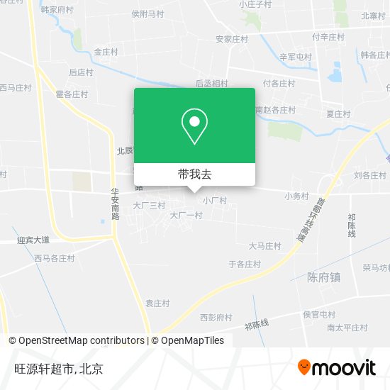 旺源轩超市地图