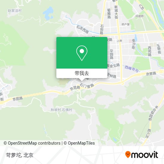 苛萝坨地图