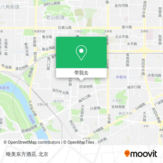 唯美东方酒店地图