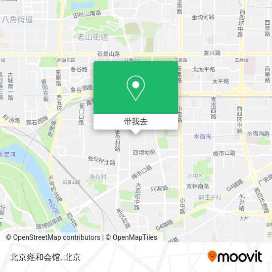 北京雍和会馆地图
