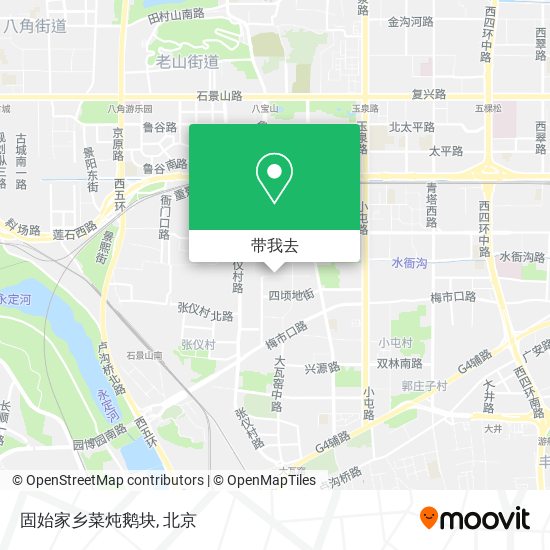 固始家乡菜炖鹅块地图