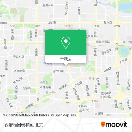 西府颐园畅和园地图