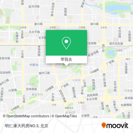 明仁康大药房NO.3地图