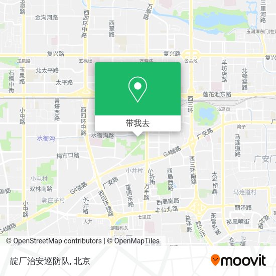 靛厂治安巡防队地图