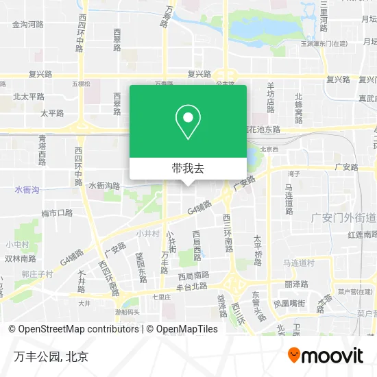 万丰公园地图