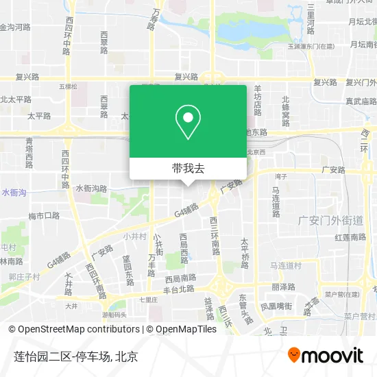 莲怡园二区-停车场地图