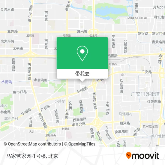 马家营家园-1号楼地图