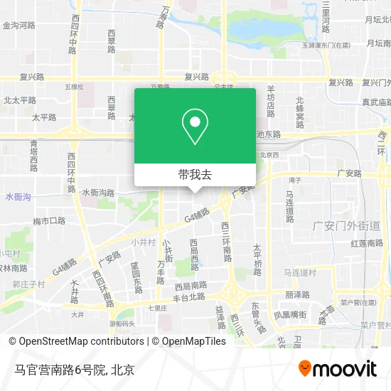 马官营南路6号院地图