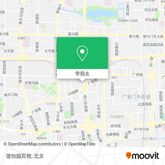 莲怡园宾馆地图