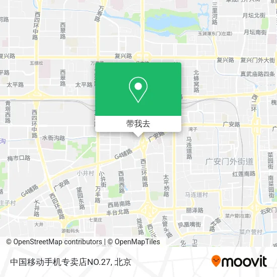 中国移动手机专卖店NO.27地图