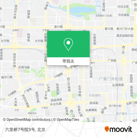 六里桥7号院3号地图